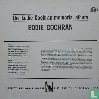 The Eddie Cochran Memorial Album - Bild 2