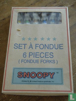 Snoopy fondue pennen - Afbeelding 1
