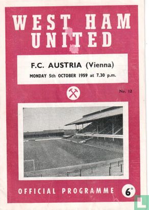 West ham United - Austria Wien