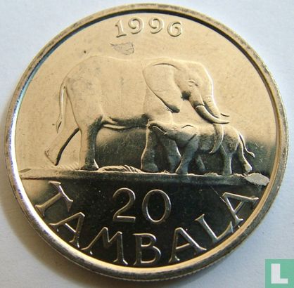 Malawi 20 Tambala 1996 - Bild 1