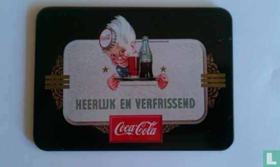 Plaatje Coca-Cola 'Heerlijk en verfrissend'