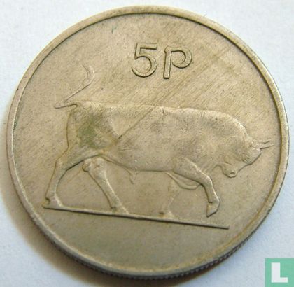 Irlande 5 pence 1970 - Image 2