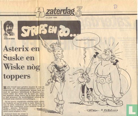 Asterix en Suske en Wiske nòg toppers