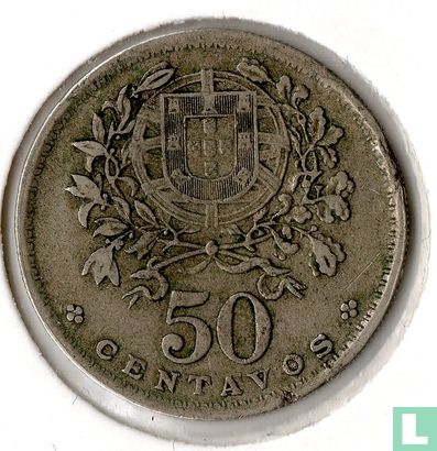 Portugal 50 centavos 1955 - Afbeelding 2