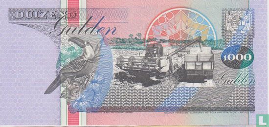Suriname 1.000 Gulden 1995 - Bild 2