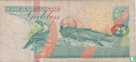 Suriname 25 Gulden 1995 - Afbeelding 2