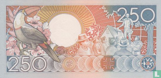 Suriname 250 Gulden  - Afbeelding 2