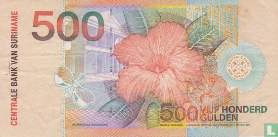 Suriname 500 Gulden 2000 - Afbeelding 2