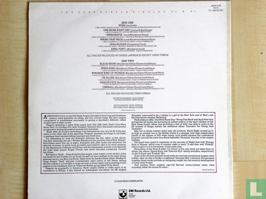 The Deep Purple Singles A's & B's - Image 2