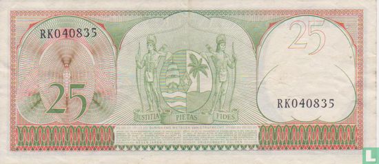 Suriname 25 Gulden 1963 - Bild 2