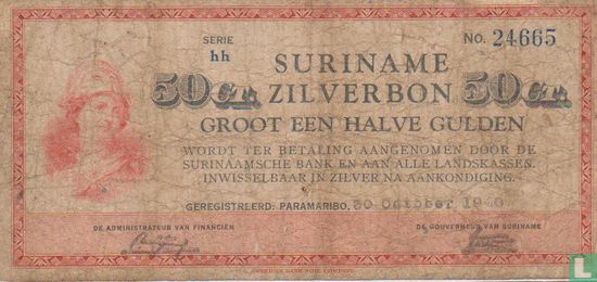 Suriname 50 Cent 1940 - Image 1