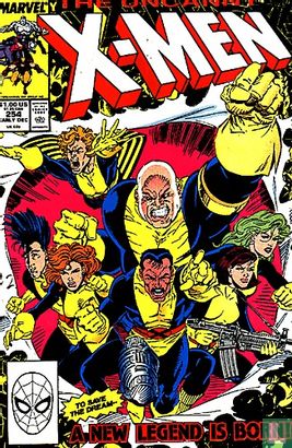 The Uncanny X-Men 254 - Afbeelding 1