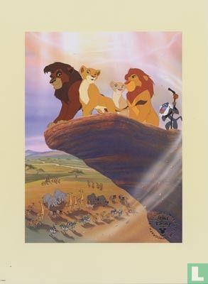Lion King 2 litho - Bild 1