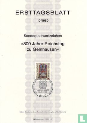 Rijksdag Gelnhausen 1180-1980 - Afbeelding 1