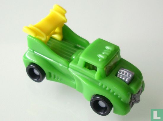 Kinder Race - Groene auto UN 063 (2010) - Ferrero - LastDodo