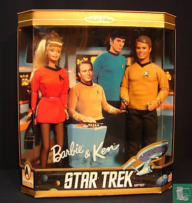  Barbie & Ken Star Trek Giftset