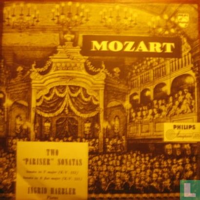 Mozart, Two "Pariser"Sonatas - Afbeelding 1