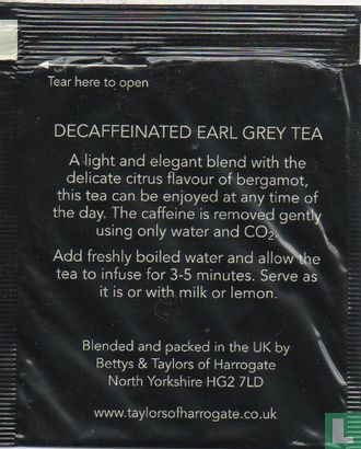 Naturally Decaffeinated Earl Grey Tea  - Afbeelding 2