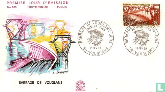 Dam Vouglans - Bild 1