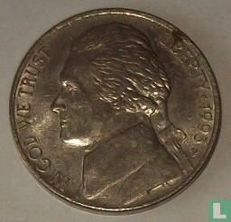United States 5 cents 1993 (P) - Image 1
