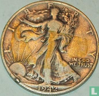 United States ½ dollar 1942 (D) - Image 1