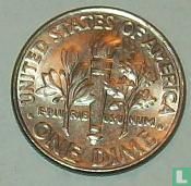 United States 1 dime 2001 (D) - Image 2