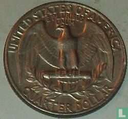 États-Unis ¼ dollar 1969 (sans lettre) - Image 2