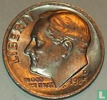 United States 1 dime 1985 (D) - Image 1