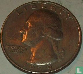 Verenigde Staten ¼ dollar 1979 (zonder letter) - Afbeelding 1