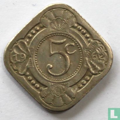 Netherlands Antilles 5 cent 1962 - Image 1