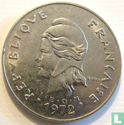 Nouvelle-Calédonie 50 francs 1972 - Image 1