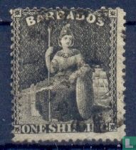 Britannia seated