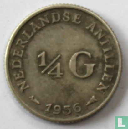 Niederländische Antillen ¼ Gulden 1956 - Bild 1