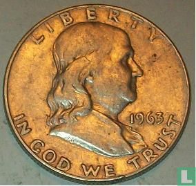 États-Unis ½ dollar 1963 (D) - Image 1