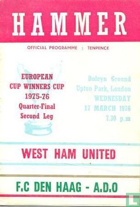 West Ham United - FC Den Haag