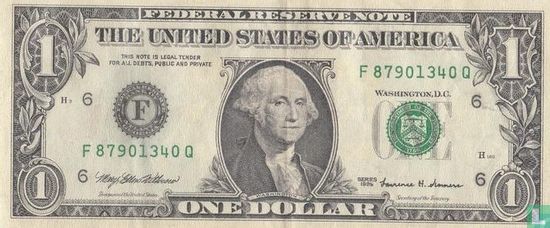 Dollar des États-Unis 1 1988 F - Image 1