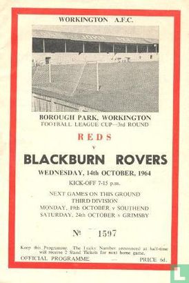 Workington AFC - Blackburn Rovers