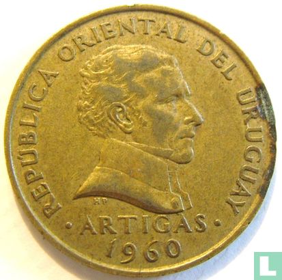Uruguay 10 centésimos 1960 - Image 1