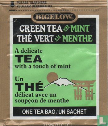 Green Tea with Mint  - Afbeelding 1