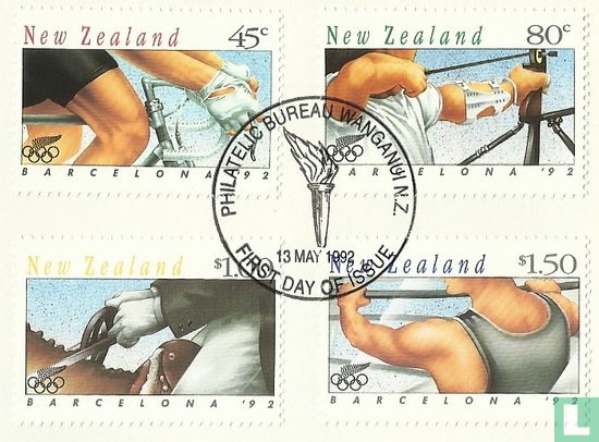 Olympische Spelen (1992) - Nieuw-Zeeland - LastDodo