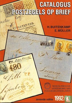 Catalogus postzegels op brief - Image 1