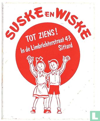 Suske en Wiske Sittard - sticker-