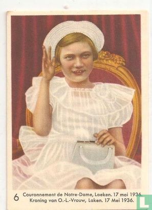 Kroning van O.-L.-Vrouw, Laken 17 mei 1936 - Image 1