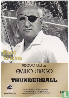 Adolfo Celi as Emilio Largo - Afbeelding 2
