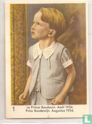Prins Boudewijn. Augustus 1934. - Image 1