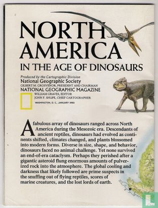 North America in the age of the Dinosaurs - Afbeelding 1