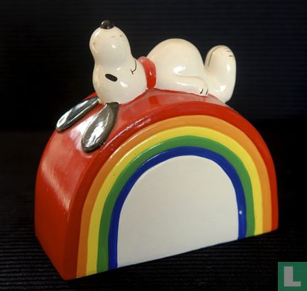 Snoopy on Rainbow - Afbeelding 1
