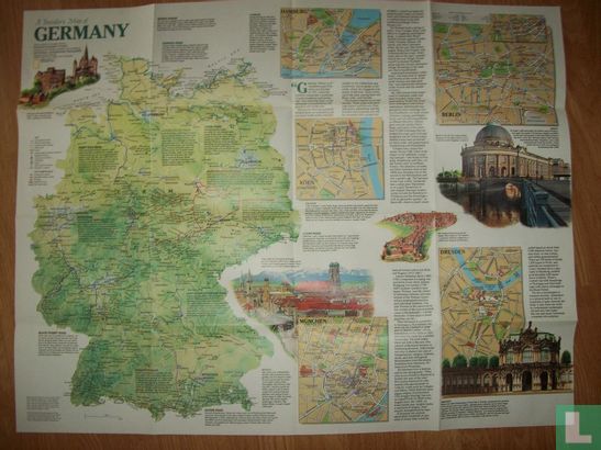 Germany, a traveler's map - Image 2