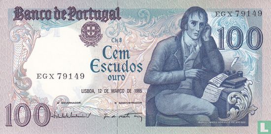 Portugal 100 Escudos - Image 1