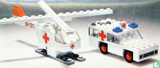 Lego 653 Ambulance and Helicopter - Image 2